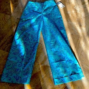 Lilly Pulitzer pool pants Havana blue